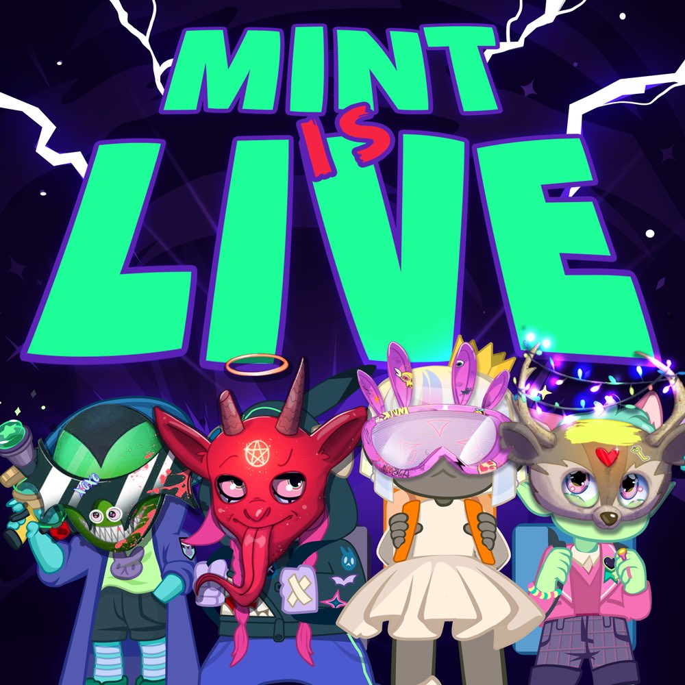 WE. ARE. LIVEEEEE! 🥳 Mint your Mask on @XterioGames NOW 👉 xter.io/launchpad/27