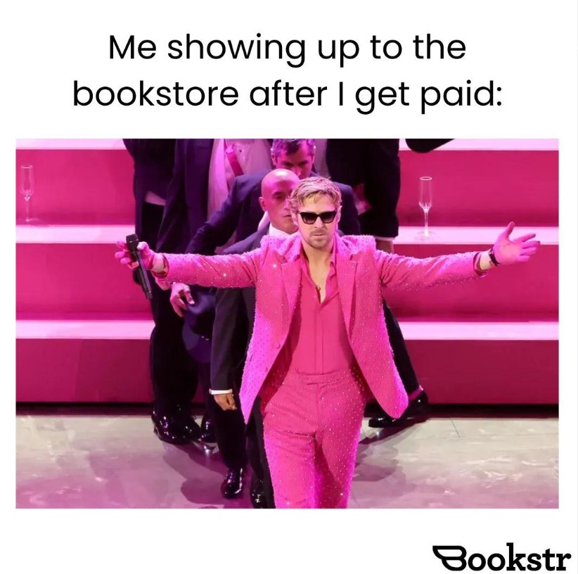 Guess who's ready to spend all the money they earned on books!?🤭

[🤪 Meme by Kendall Stites]

#bookmemes #payday #relatable