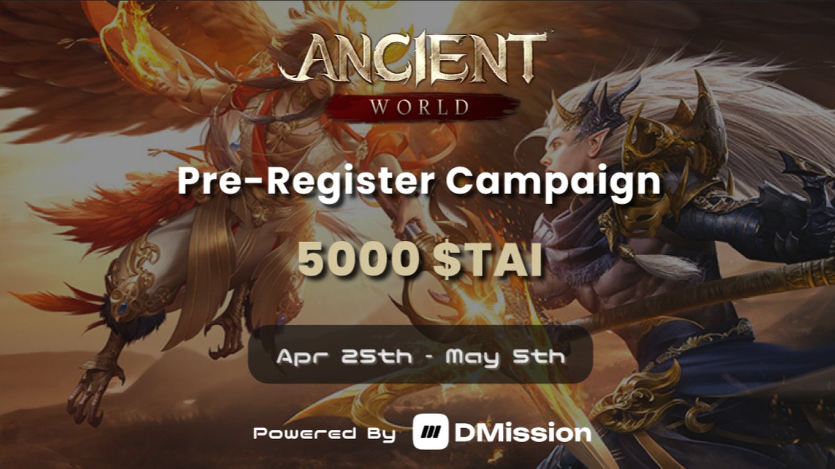 🔍 Unveil Ancient World's Secrets, Big Win 5,000 $TAI!

Step into the mystical past of the <a href="/play_ancient/">Ancient World | Now Live 🎮</a>  – where 1000 fortune explorers stand to claim a magnificent reward of 5,000 $TAI!

📔Rule: Complete all tasks to get into the lucky winner

🏆 Total Prize Pool: 5,000 $TAI
