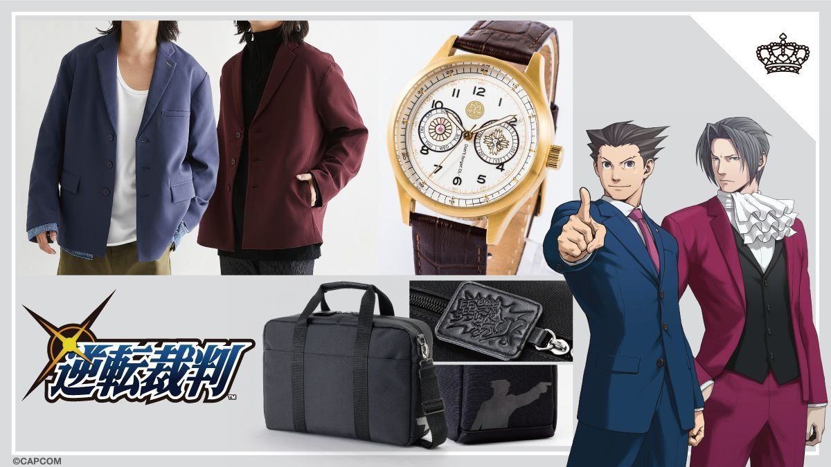 The stylish collection for Phoenix Wright and Miles Edgeworth of Ace Attorney from Super Groupies are still available for preorder! Release Date: April 2024 buff.ly/49TmzNE