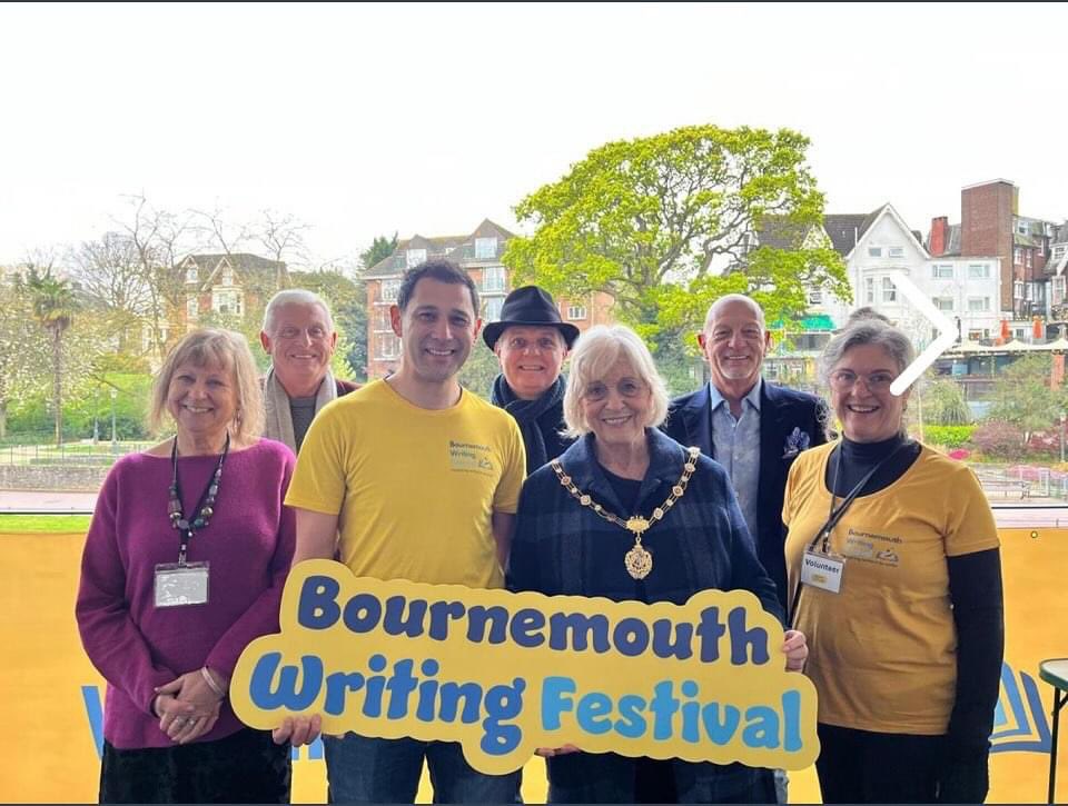 Bournemouth mayor, Cllr Filer, said she was ‘thrilled’ to open the festival. “It’s part of Bournemouth, I think this just typifies what Bournemouth should be about,” she said. @bournemouthecho #community #bournemouth #writing #festival #kids #adult #events #talks #workhops