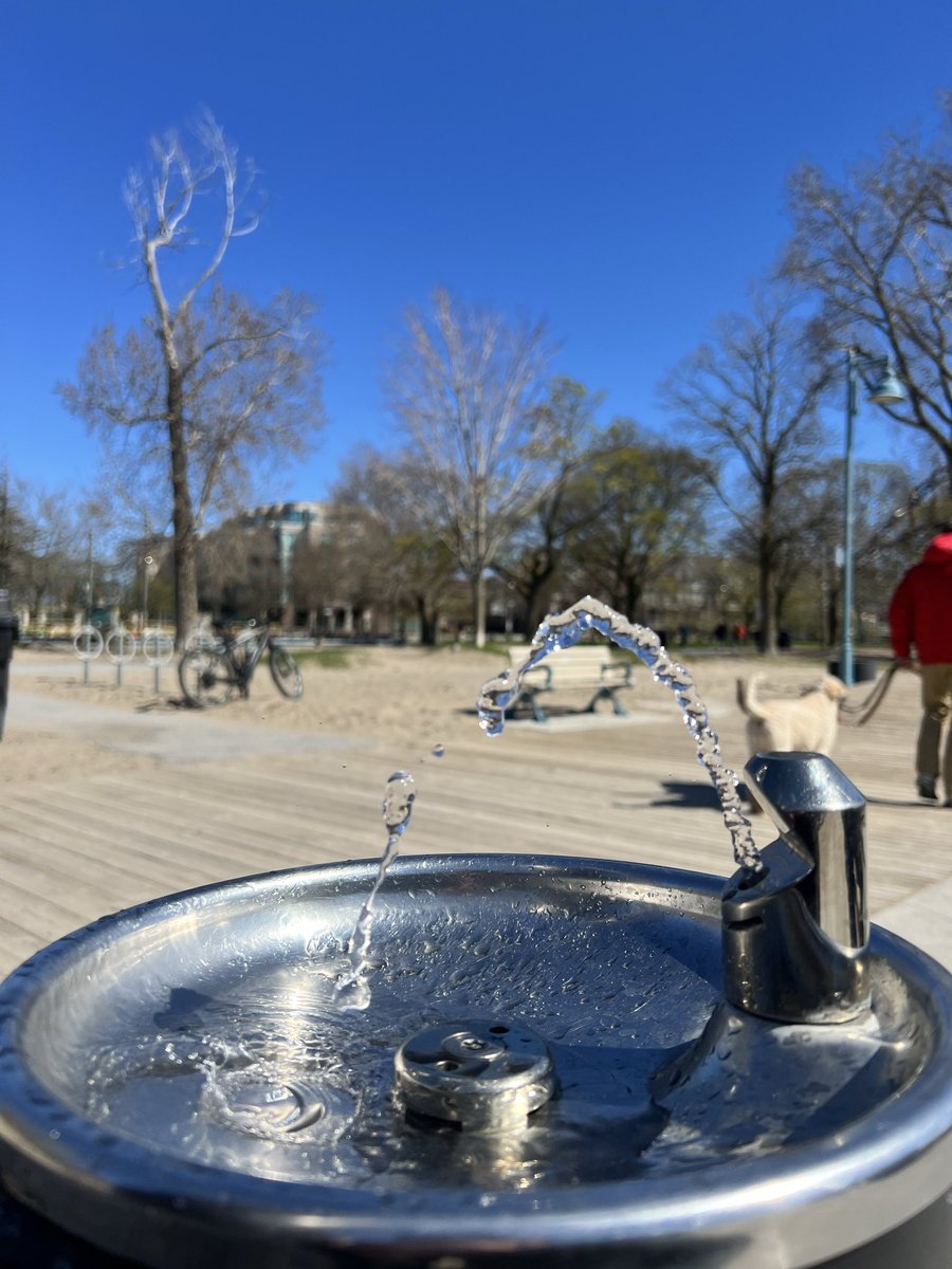 It takes crews up to three weeks with overnight and daytime temperatures above zero to get hundreds of washrooms and drinking fountains operational again. But we're working hard to get them open and Toronto back on track.