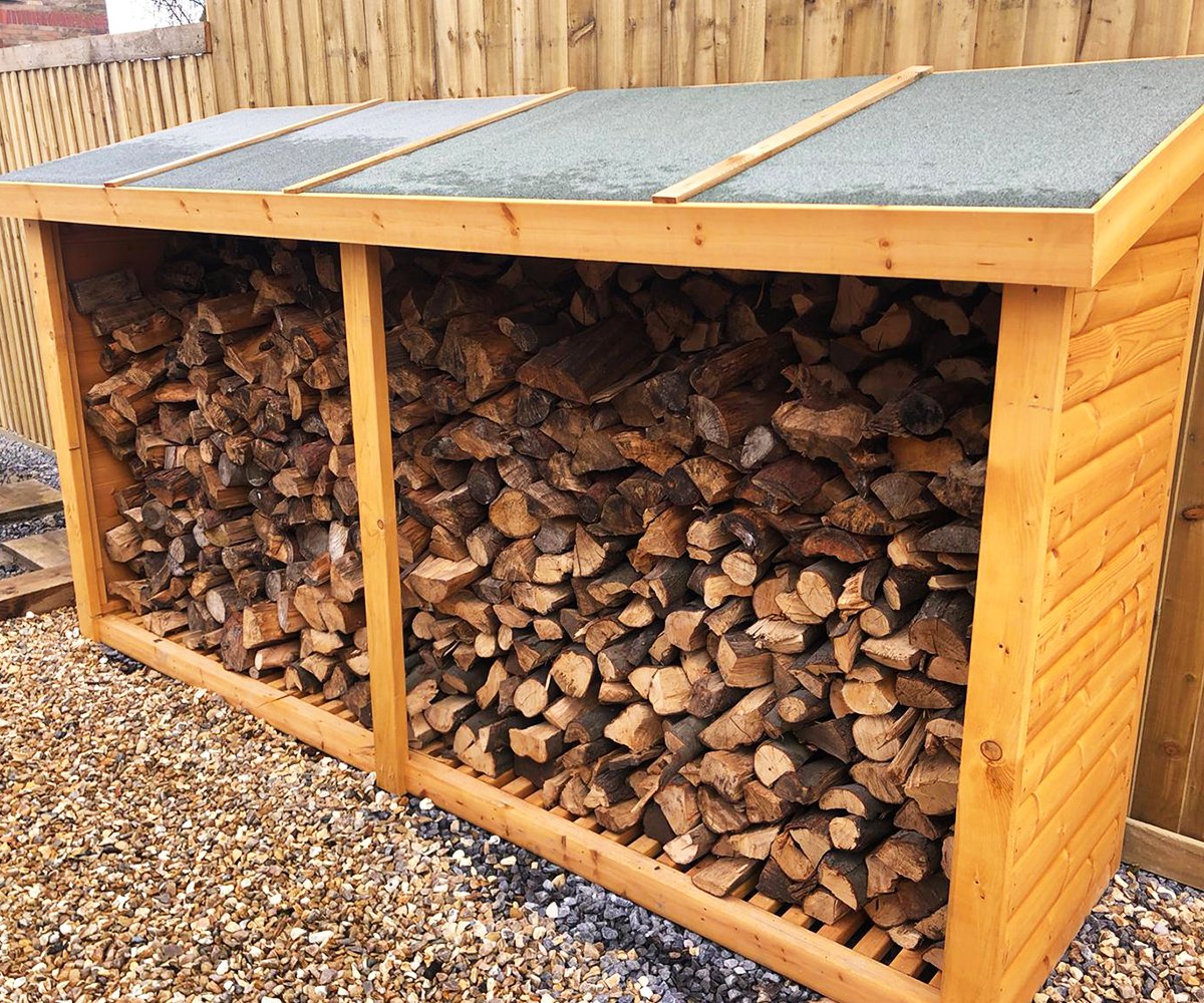 WoodpeckerGB's tweet image. Satisfaction 💯
✔︎ Felt roof
✔︎ 19mm redwood loglap cladding
✔︎ Pre-treated in a choice of colour preservatives
✔︎ Delivered and installed free throughout South Wales

The perfect log storage!
woodpeckergardenbuildings.co.uk/product.php?p=…

#gardenroms #storage #logstorage
