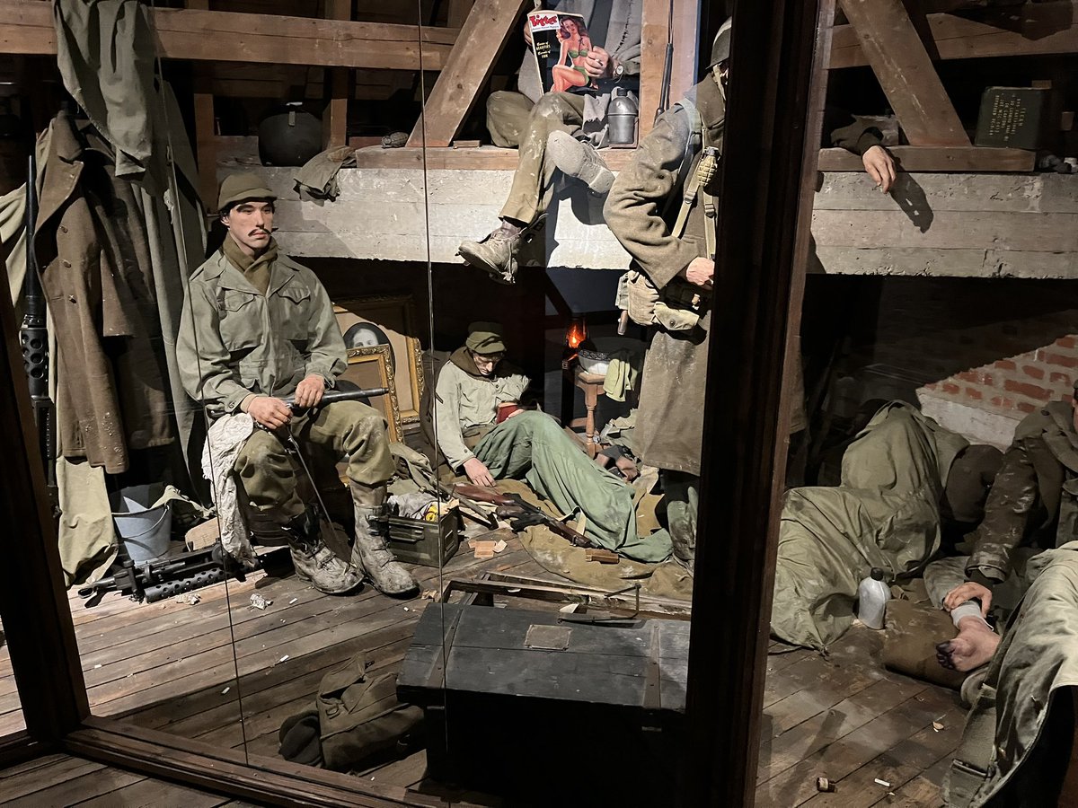 Little trip to the 101st Museum in Bastogne #AirAssault #Airborne #Bastogne #Currahee