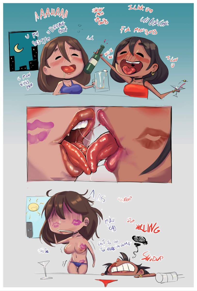 darkm1nou's tweet photo. just friends being friends https://t.co/0RC9ASv2DN