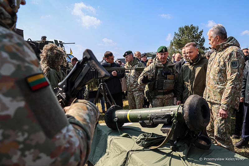 .@NATO ćwiczy obronę państw bałtyckich. Pod szyldem #BraveGriffin szkoli się 1,5 tys. żołnierzy z użyciem 200 jednostek sprzętu #SteadfastDefender @prezydentpl @GitanasNauseda @BBN_PL @MON_GOV_PL @SztabGenWP @DGeneralneRSZ @DowOperSZ 
polska-zbrojna.pl/home/articlesh…