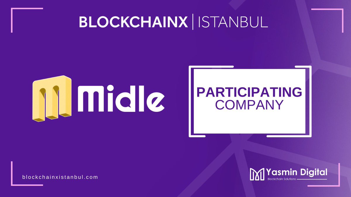 🚀 We are excited to announce Midle (@midle_official) as a participating company at #BlockchainXIstanbul!

Discover Midle, the future of web3 marketing. Pioneering new strategies to connect and engage within the blockchain space, Midle is set to transform how brands interact in…