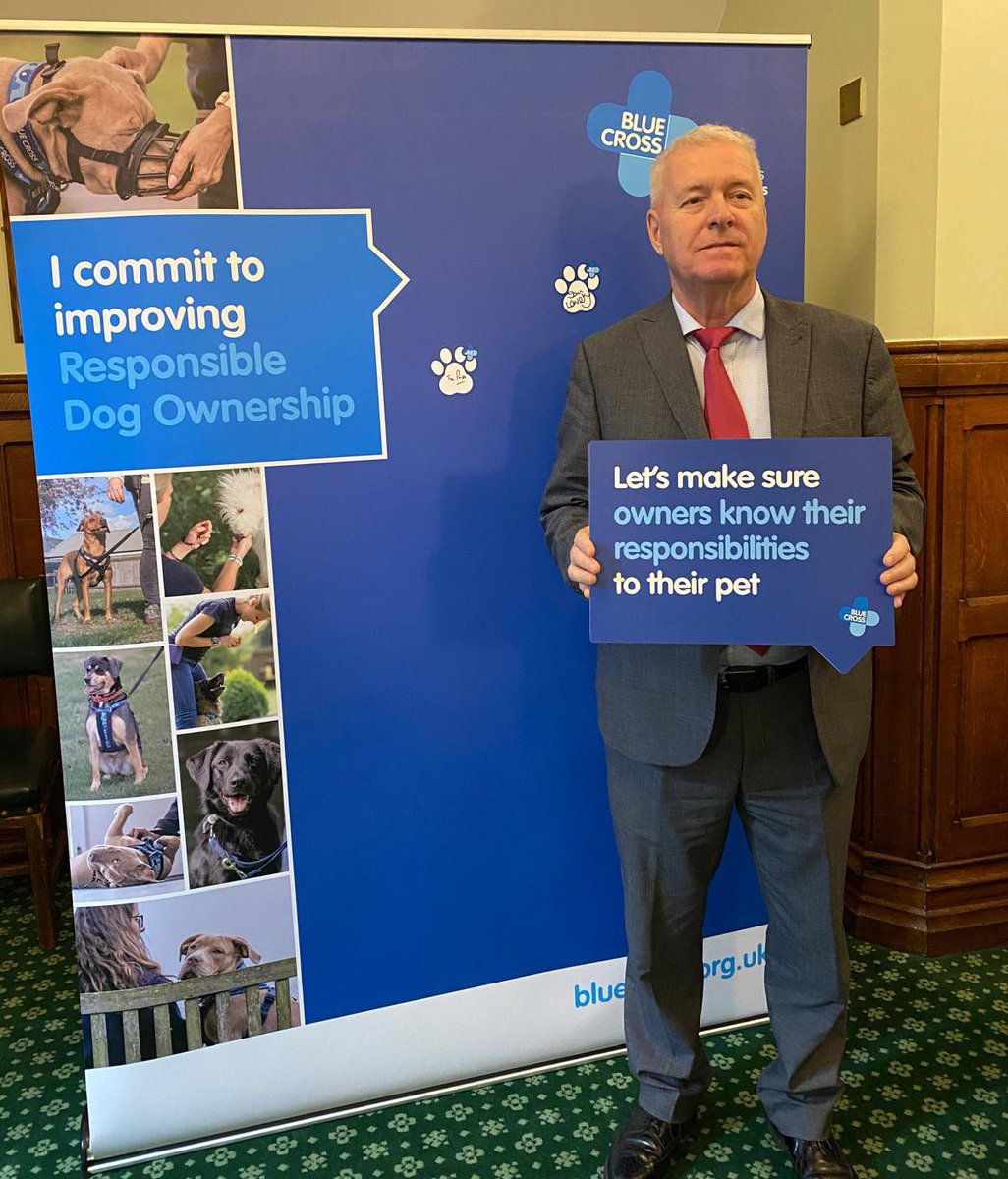 Thank you to the @The_Blue_Cross for all the campaigning you do to encourage responsible pet ownership! I’m proud to support both their work and their campaign!