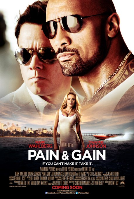 4/26/2013

Pain And Gain co-starring The Rock was released.

#PainAndGain #TheRock #ThePeoplesChampion #TheBramaBull #TheGreatOne #TheFinalBoss #IfYaSmell #MarkWahlberg