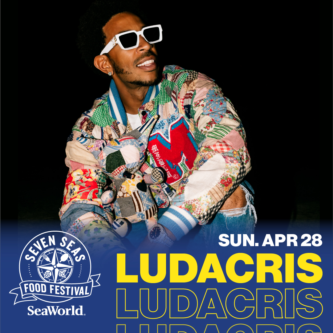 We have a Supercharged concert lineup this weekend at Seven Seas Food Festival! Gather the Family and head down to SeaWorld Orlando! 🚌 4/27 - @iamchrislane 4/28 - @Ludacris