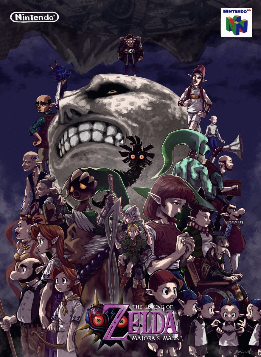 gus_uur's tweet image. #majorasmask