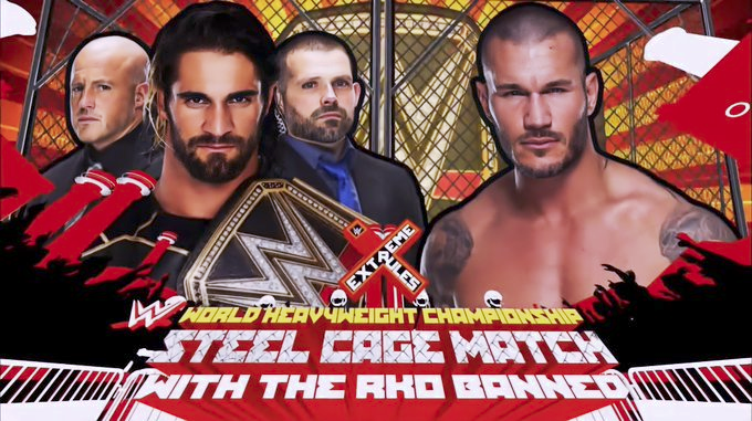 4/26/2015

Seth Rollins defeated Randy Orton in a Steel Cage Match to retain the WWE World Heavyweight Championship at Extreme Rules from the Allstate Arena in Chicago, Illinois.

#WWE #ExtremeRules #SethRollins #RandyOrton #SteelCageMatch #WWEWorldHeavyweightChampionship