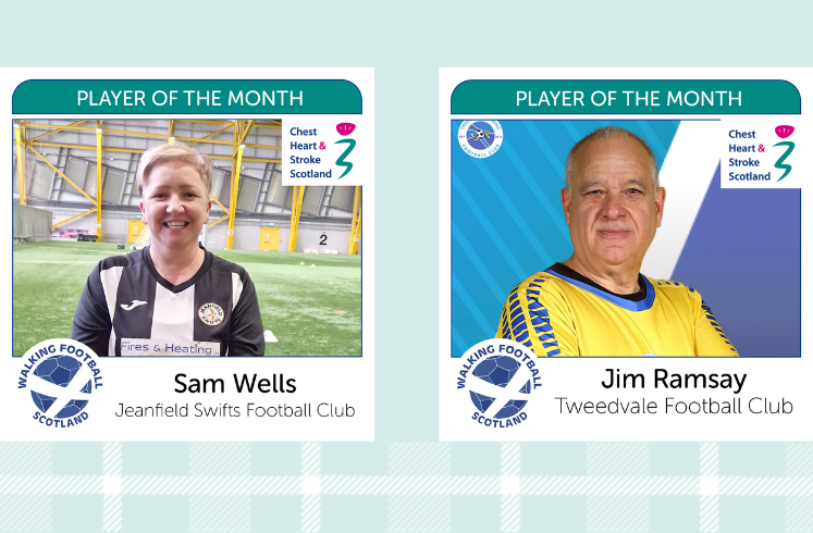We're keeping up with our @WalkingFootScot Players of the Month! 🏆👏 Congrats Sam and Jim! Jim who plays with Tweedvale said, 'Give it a go even if you have not played before even in your younger years' 👨‍👩‍👦‍👦 Read more 🙌👉 bit.ly/3JzXIDR