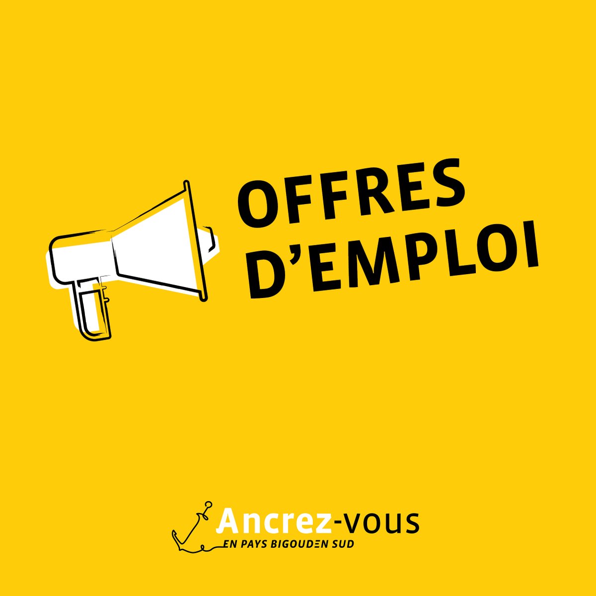 📣 [Ç𝗔 𝗥𝗘𝗖𝗥𝗨𝗧𝗘 𝗘𝗡 𝗣𝗔𝗬𝗦 𝗕𝗜𝗚𝗢𝗨𝗗𝗘𝗡 !] 15 nouvelles offres : cuisinier en collectivité, agent polyvalent des services administratifs, moniteurs, second de cuisine, serveurs, etc. ➡️ Retrouvez toutes les offres d'emploi sur : ancrez-vous.ccpbs.fr/offres-demploi/ #emploi