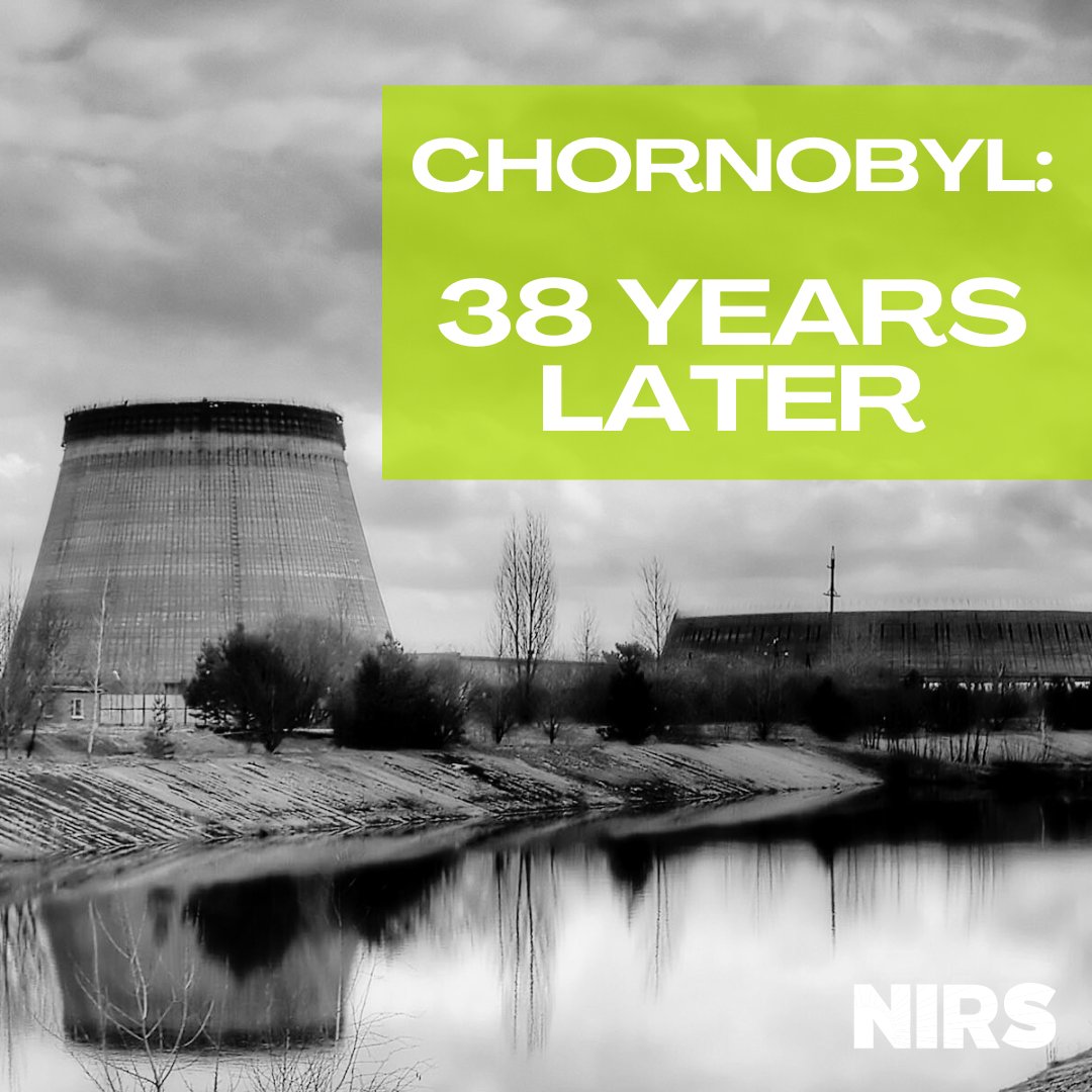 38 years later, the impact of the Chornobyl nuclear plant meltdown still lingers. Let's remember the lives lost, the environmental devastation, and the ongoing health risks. #ChornobylAnniversary 🛑☢️ 👉🏾 Visit our Chornobyl Resource page to learn more nirs.org/chernobyl-reso…