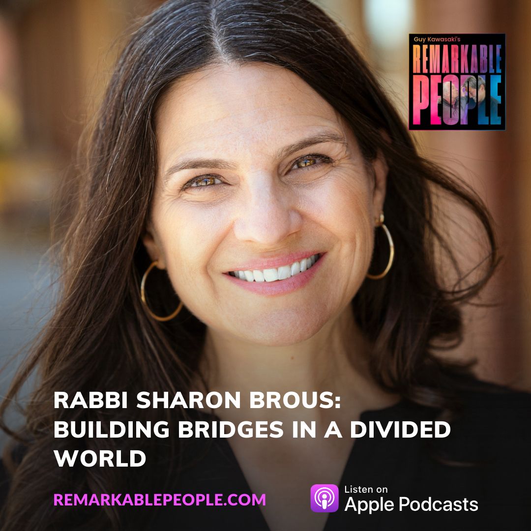 This week's remarkable guest is the visionary Rabbi Sharon Brous. 🌟 Discover how small acts of compassion can create big ripples of healing in our world! 🌎💗 Listen now: bit.ly/49Qctxh