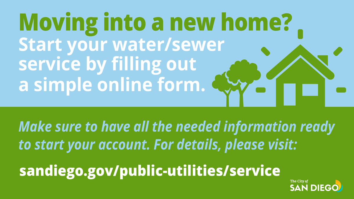 New in town or just looking to streamline your water services? Initiate your water service account hassle-free! Discover the convenience of online registration today. bit.ly/3Uyn7UM