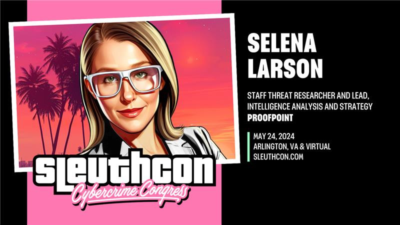 ✨ We're in an era of a new threat landscape—it’s time to rethink what we consider “advanced persistent threats.” ✨ Join Selena Larson at @SleuthCon for her session titled, 'It’s Me, Hi, I’m the APT: The Rise of Ecrime to Nation-State Levels.' Details: ow.ly/gBpf50RozHs.