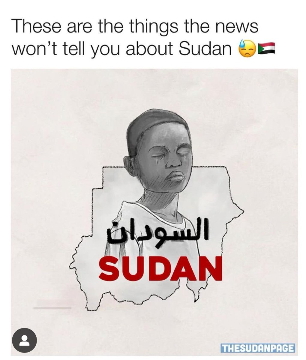 Another thread on Sudan since y'all don't wanna pay any attention to Sudanese people