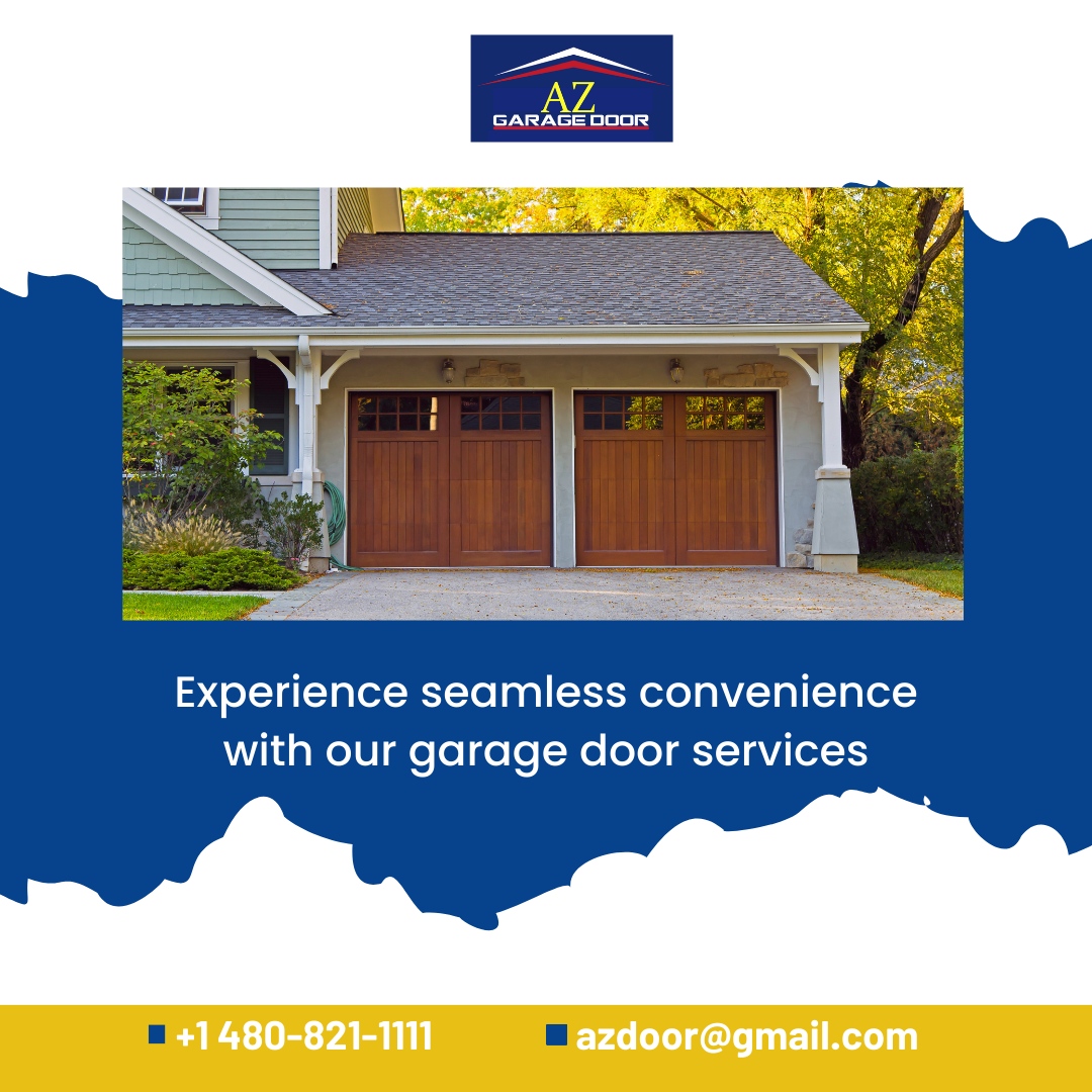 Open up to seamless convenience! 

Our garage door services are designed to make your life easier. 

Experience the difference today!

📞 +1 480-821-1111
📩 azdoor@gmail.com

#azgaragedoor #garagedooraz #garagedoor #garagedoors #garage #garagedoorservice #garagedoorrepair