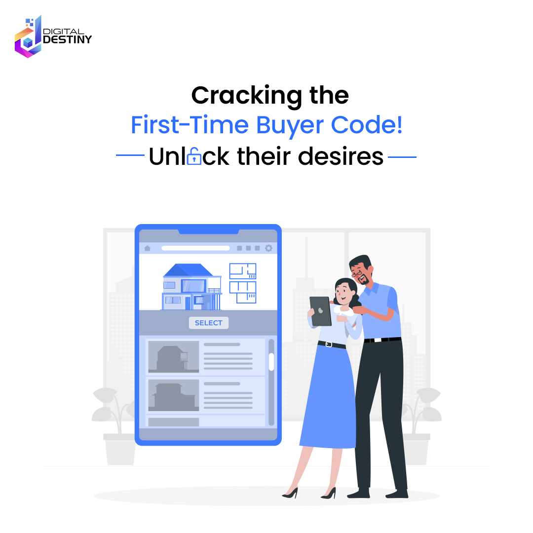 1st-time homebuyers want:

Affordable options (rising rates!)
Tech-savvy experience (virtual tours!)
Open to co-buying & fixer-up potential
Community perks (schools, parks!)
Help them win! Partner with Digital Destiny. #FirstTimeHomebuyers  #RealEstateAgent