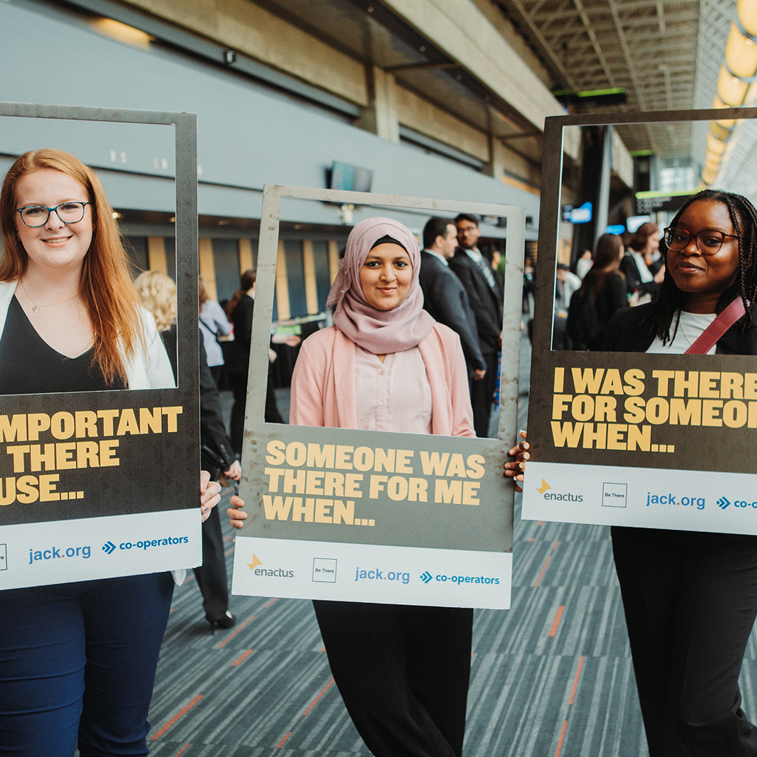 Our partners at @_Cooperators are bringing back the crowd-favourite Mental Wellness Zone at #EnactusNationals this year! Here's a little #FlashbackFriday to the MWZ last year!