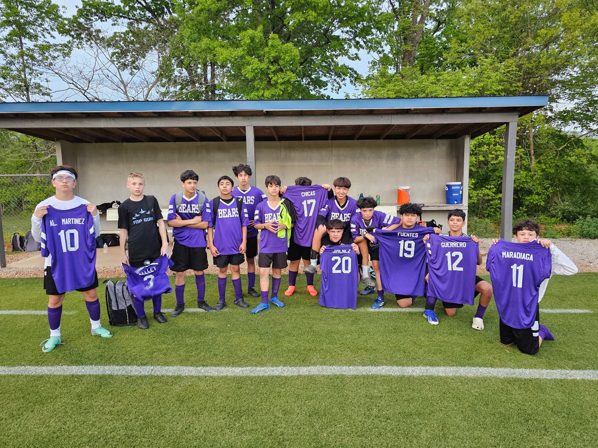 🎉 Big win for the Sevier County B soccer team! Beat CAK 2-0. Facing Maryville tonight & tournaments start next week! Thanks to our team for letting this head coach join this tremendous ride. Let’s go, Bears! 🐻💜🤍 #SevierStrong #TeamUnity