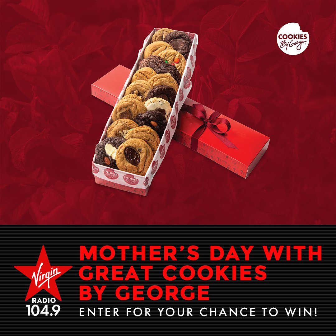 Celebrate Mother's Day by gifting your mom a box full of cookies from Great @CookiesByGeorge Get $6.00 off Flowers by George to gift your mom because you can't eat flowers! Enter on our website NOW for a chance to win a $50 Gift Card to Great Cookies By George