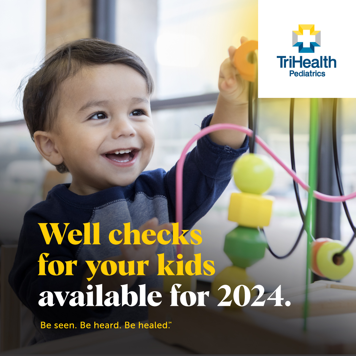 We know that when it comes to care for your kids, you don't want to settle for less than the best. At TriHealth, we're making the best convenient, too! With appointments available early mornings, evenings, and weekends, there's something for everyone: bit.ly/3MDzsmb