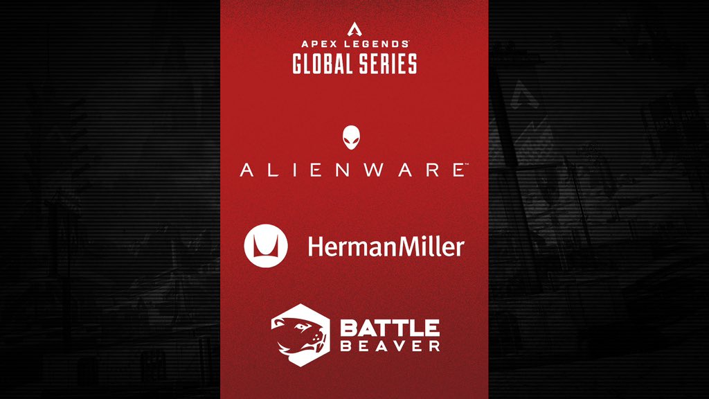 Apex Legends Esports (@playapexesports) on Twitter photo As we draw closer to the Split 1 Playoffs, we're pumped to showcase our amazing Year 4 partners.
<a href="/Alienware/">ALIENWARE</a> joins the roster! Keep your eyes peeled for an all-new 'Alienware Play of the Day' segment.🎉
Our friends at <a href="/HMGaming/">Herman Miller Gaming</a> remain our official chair sponsor, providing all As we draw closer to the Split 1 Playoffs, we're pumped to showcase our amazing Year 4 partners.
<a href="/Alienware/">ALIENWARE</a> joins the roster! Keep your eyes peeled for an all-new 'Alienware Play of the Day' segment.🎉
Our friends at <a href="/HMGaming/">Herman Miller Gaming</a> remain our official chair sponsor, providing all