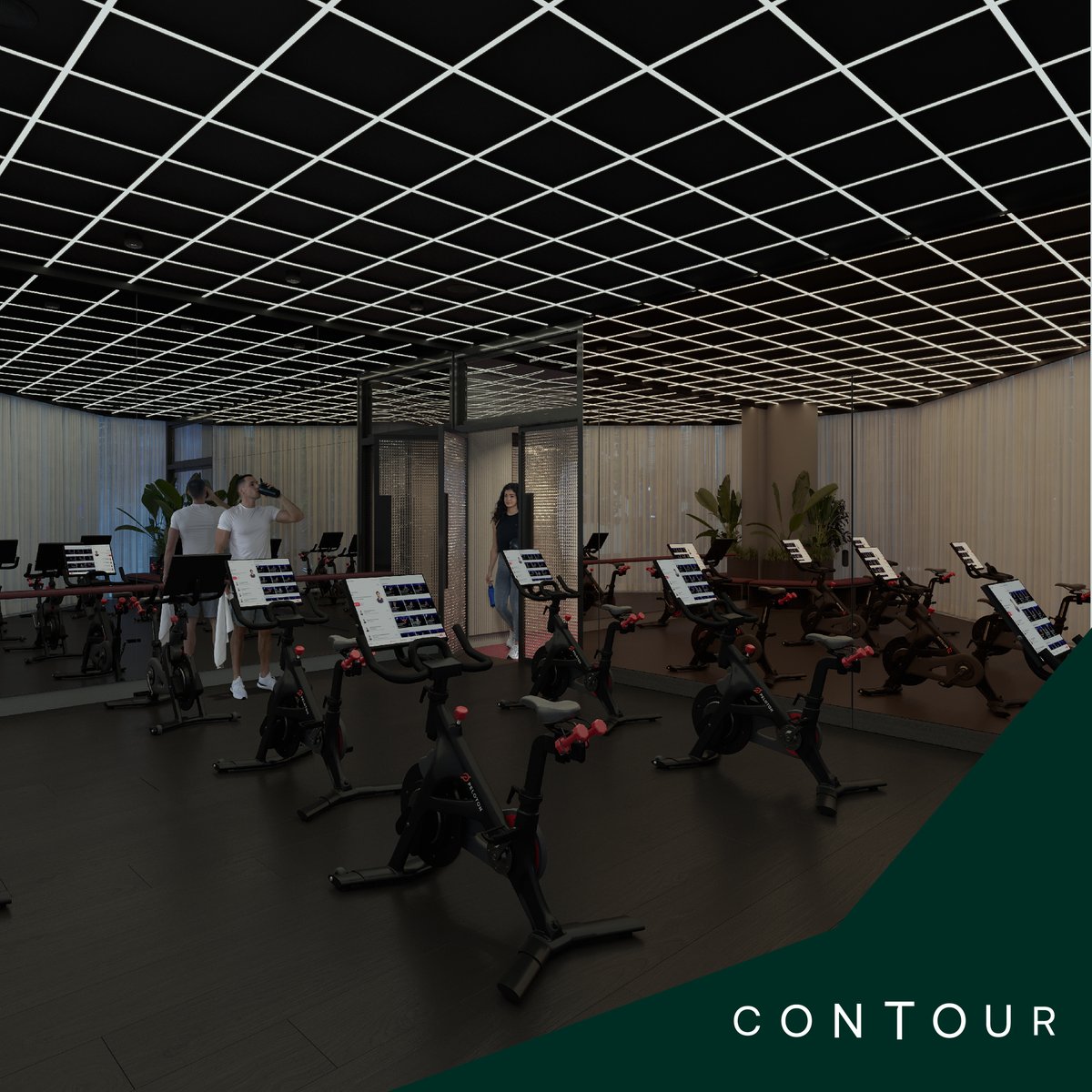We know that health is essential for happiness. Our Contour residents will be able to let off steam whenever they want to at The Club and Peloton Spin Studio. contournewjackson.com Contour, Part of @NewJacksonMCR, planned for completion in Q1/Q2 2027. #Contour #NewJackson