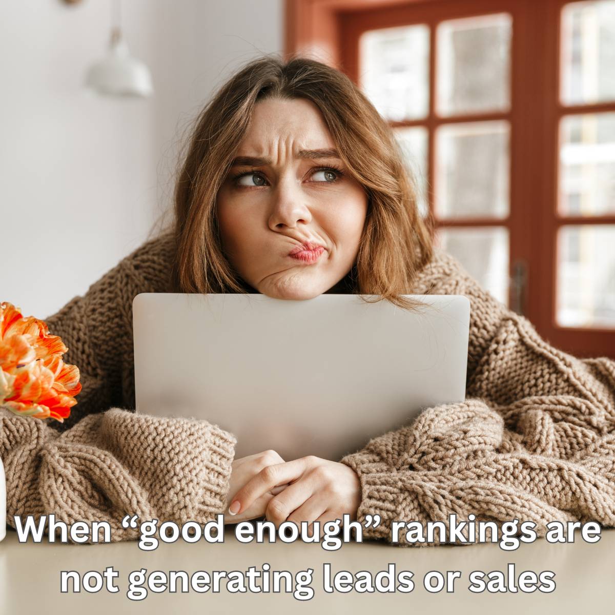 If you think your rankings are OK but they're not generating enough leads or sales, try these 5 tips:

1. Target top 5 rankings for more clicks
2. Align content with search intent
3. Avoid keyword cannibalization
4. Outsmart competitors
5. Focus on quality backlinks
🚀#SEO