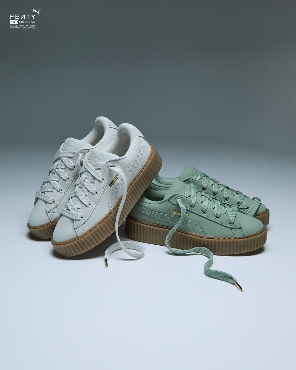 FENTY x PUMA Creeper Phatty. Available now at select US Kith shops, Kith Toronto, Kith Paris and on Kith.com, & the Kith App. kith.com/collections/pu…