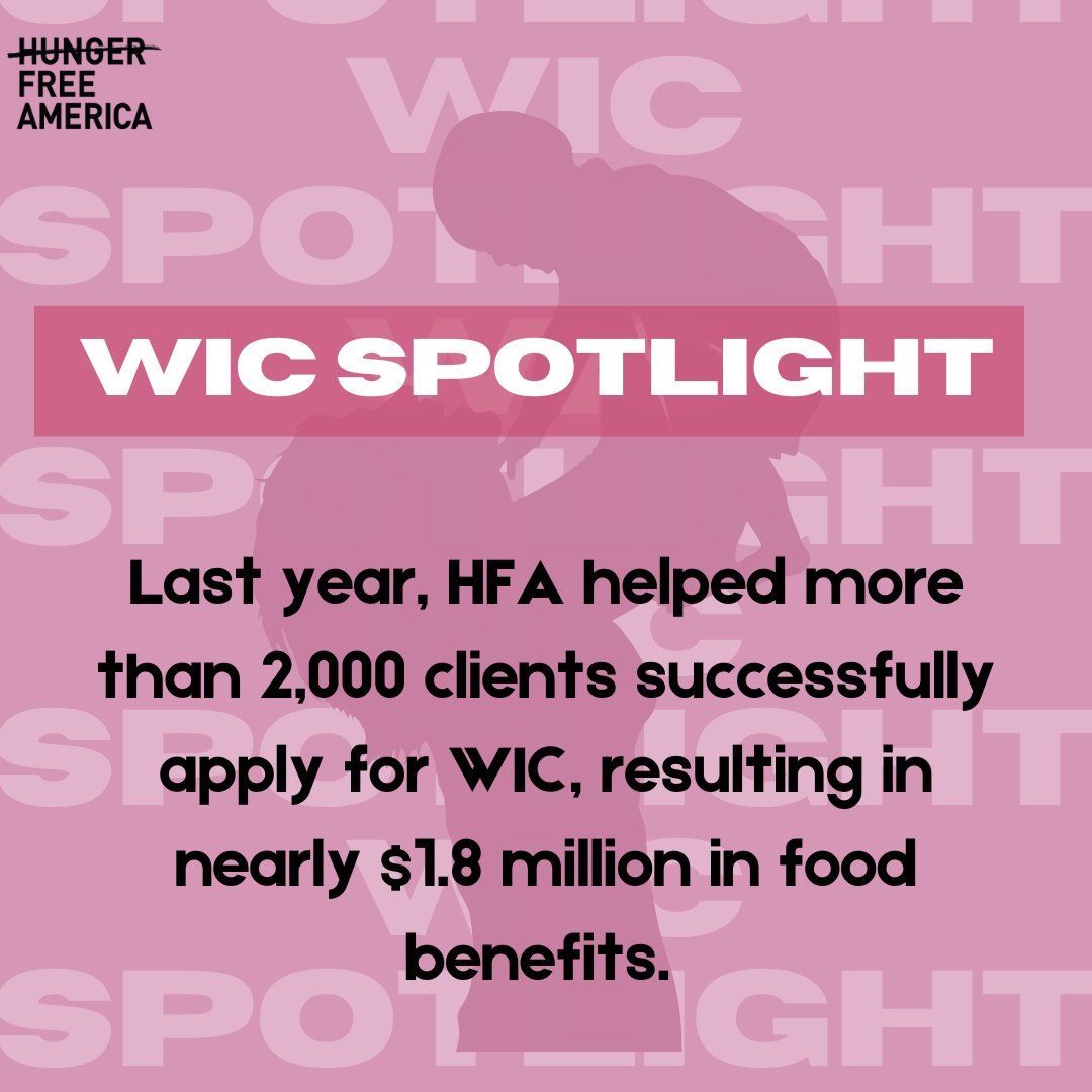 WIC offers a variety of nutrition & health services for low-income pregnant women, postpartum women, and children up to 5 years old. Help us support mothers and children by donating to our Honoring Mothers Giving Campaign: classy.org/give/577370/