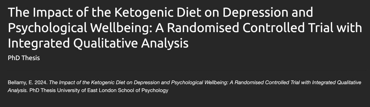 🧠 Some of you have been asking to read my full PhD 🤯 . If you have many days to spare, you can find it here: buff.ly/4dgz60M 
BUT - the easier and quicker option is simply to wait for the publications 😂 . The first should be published shortly! #metabolicpsychiatry