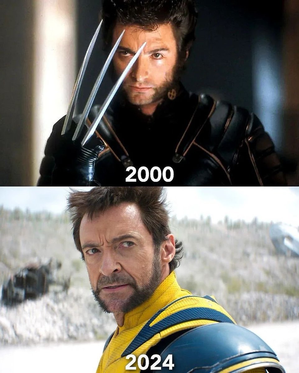 Hugh Jackman has been playing Wolverine for 24 years!
He’s 55 years old 💛
.
#OCDTimes #MCU #MarvelCinematicUniverse #MarvelStudios #MarvelUniverse #MarvelIndia #MarvelHindi #Deadpool #DeadpoolMemes #Deadpool3 #RyanReynolds #Wolverine #HughJackman #Deadpool3Trailer…