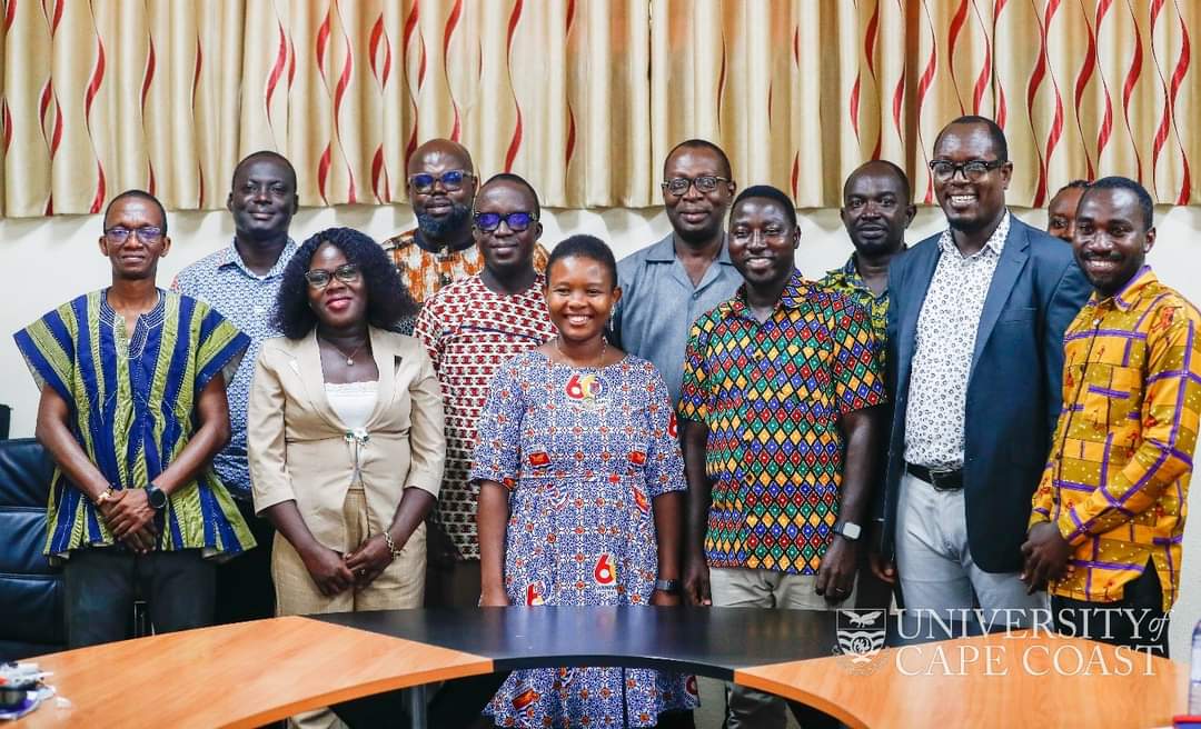 The Technology Transfer Office of the Directorate of Research, Innovation and Consultanc has organised a capacity-building workshop for Intellectual Property Representatives from the five colleges of the University. Visit: ucc.edu.gh/news/dric-buil… Pictures copyright.