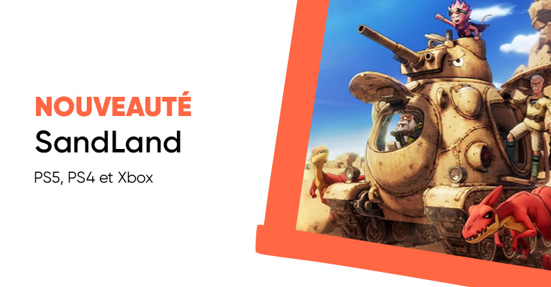 #NouveautéFnac 🎮 Plongez dans l'univers de 'Sand Land', le jeu vidéo inspiré du manga d'Akira Toriyama. Une aventure palpitante vous attend ! 🏜️
👉 lc.cx/Zk2Y-r