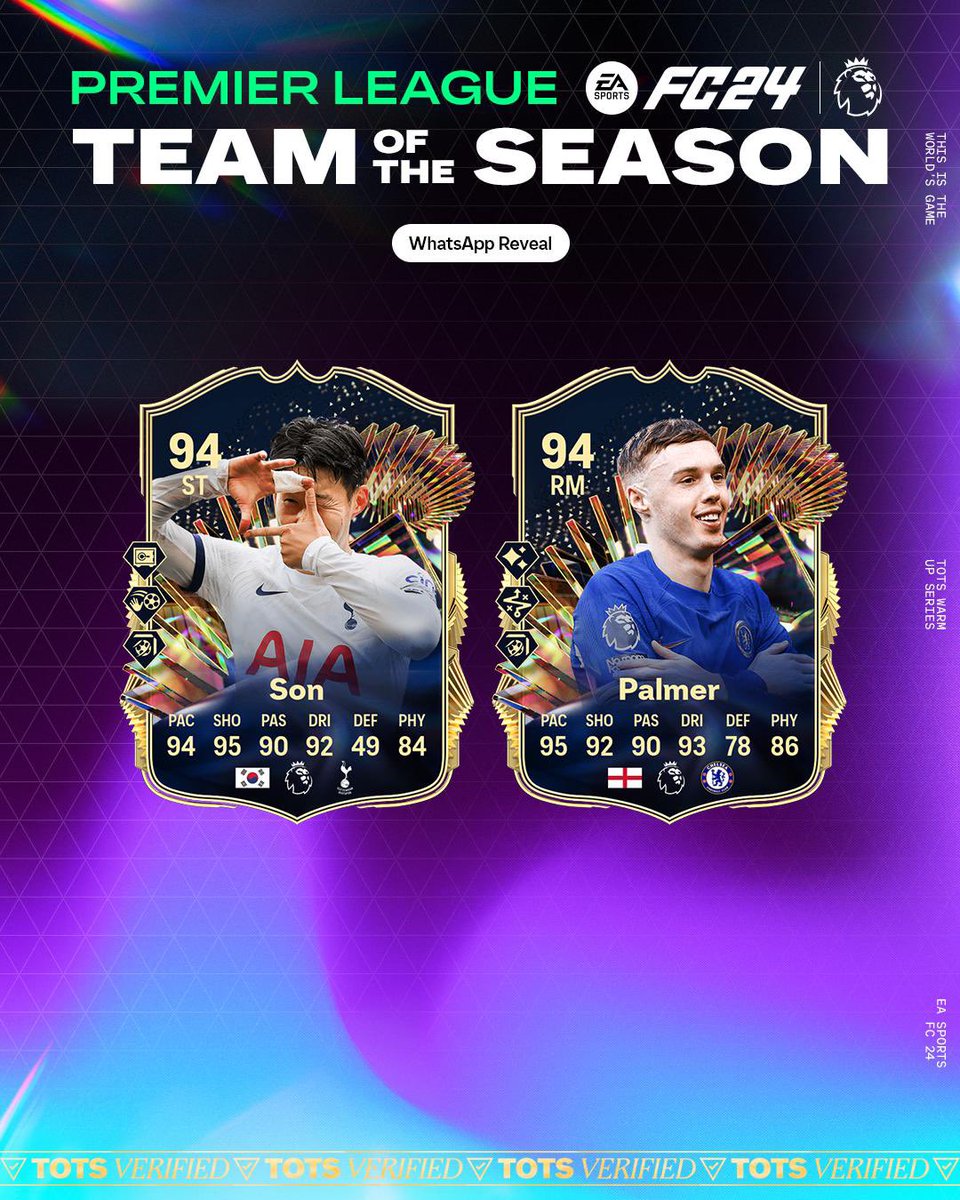 The first Premier League confirmed TOTS by EA are here 🥶 #EAFC