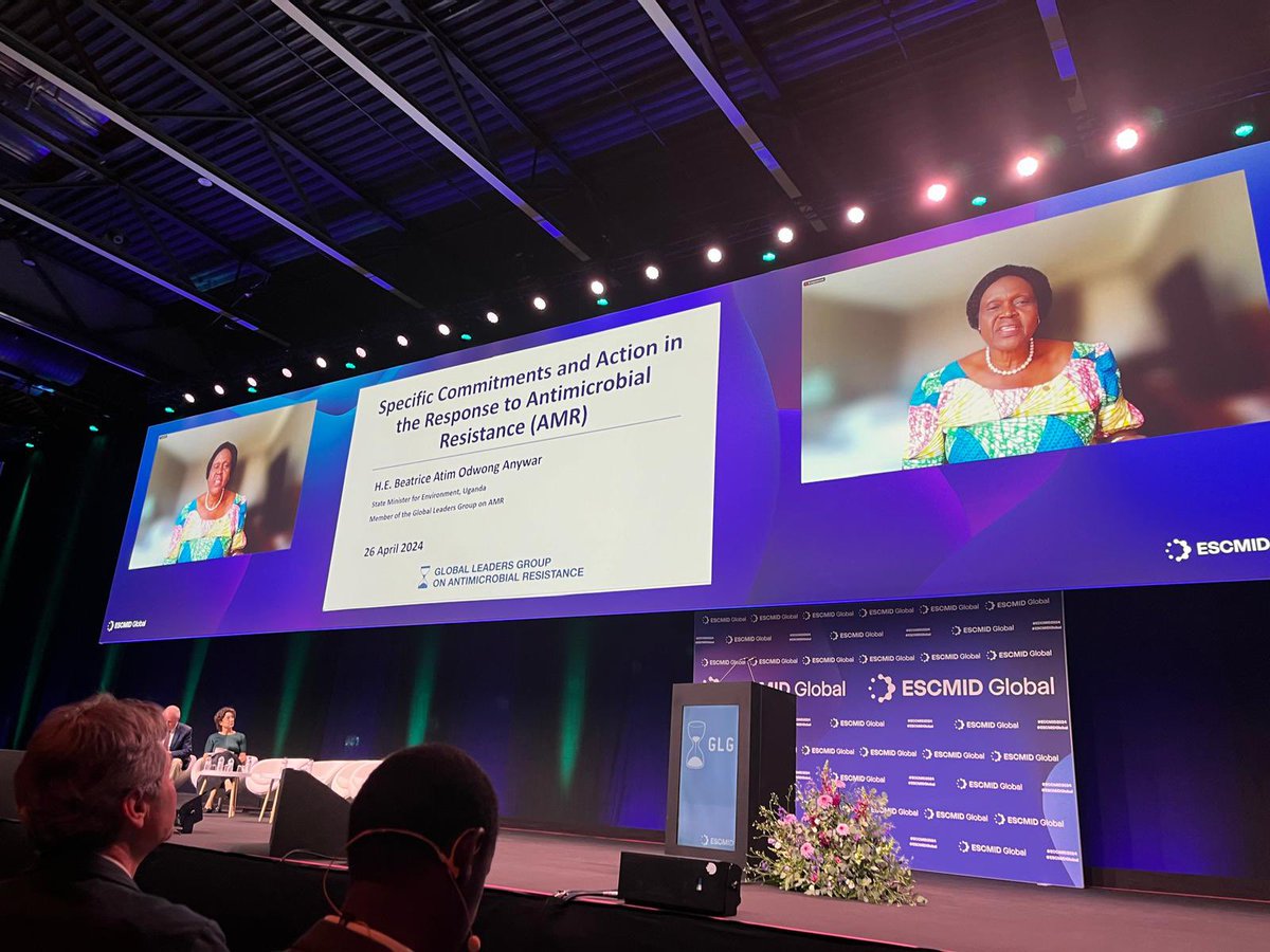 Increased understanding about #AMR can result in effective advocacy to stakeholders at various levels. GLG member @MamaMabira brings attention to raising awareness at #ESCMIDGlobal2024 “Education is key and we must prioritize AMR as a simplified subject to be studied”