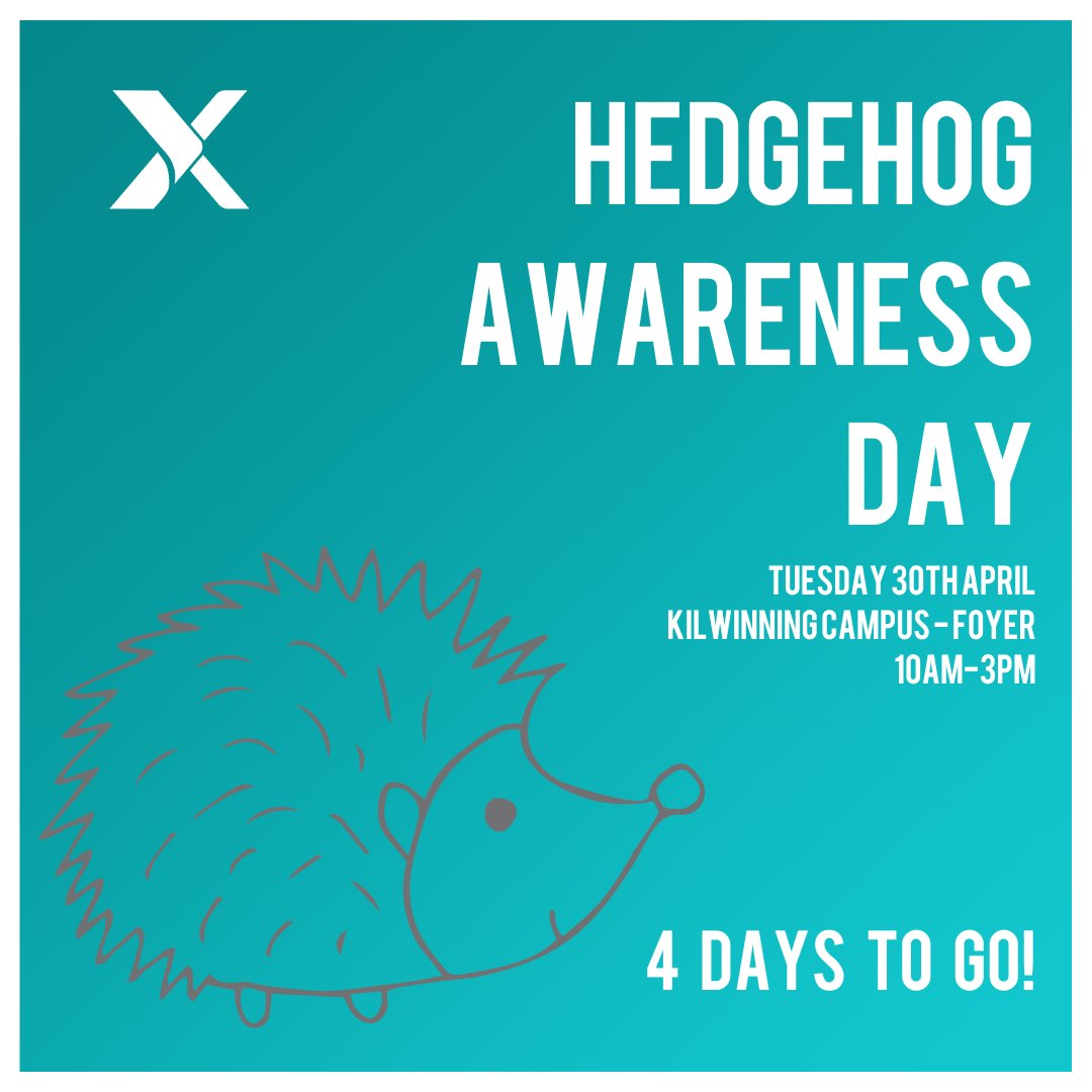 Only 4 days until Hedgehog Awareness Day! 🦔 If you plan on attending, we would appreciate it if you could bring donations of the following: - Newspapers - Dry cat food - Wet cat food See you there! 😃