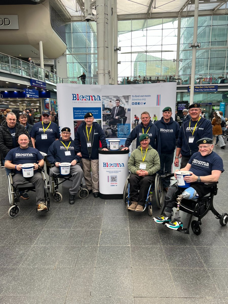 We’re looking for volunteers to help us out with a bucket collection at @TfL 📍 15 May at Canary Wharf Tube Station 📍 6 June at Kings Cross Tube Station Your time can make a huge difference! Even a couple of hours helps. blesma.org/support-us/vol… #London #volunteers