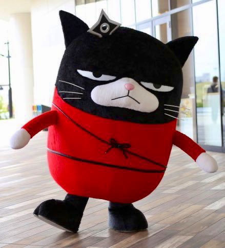 「Baranyan, a ninja cat who is grumpy abou」|Mondo Mascotsのイラスト