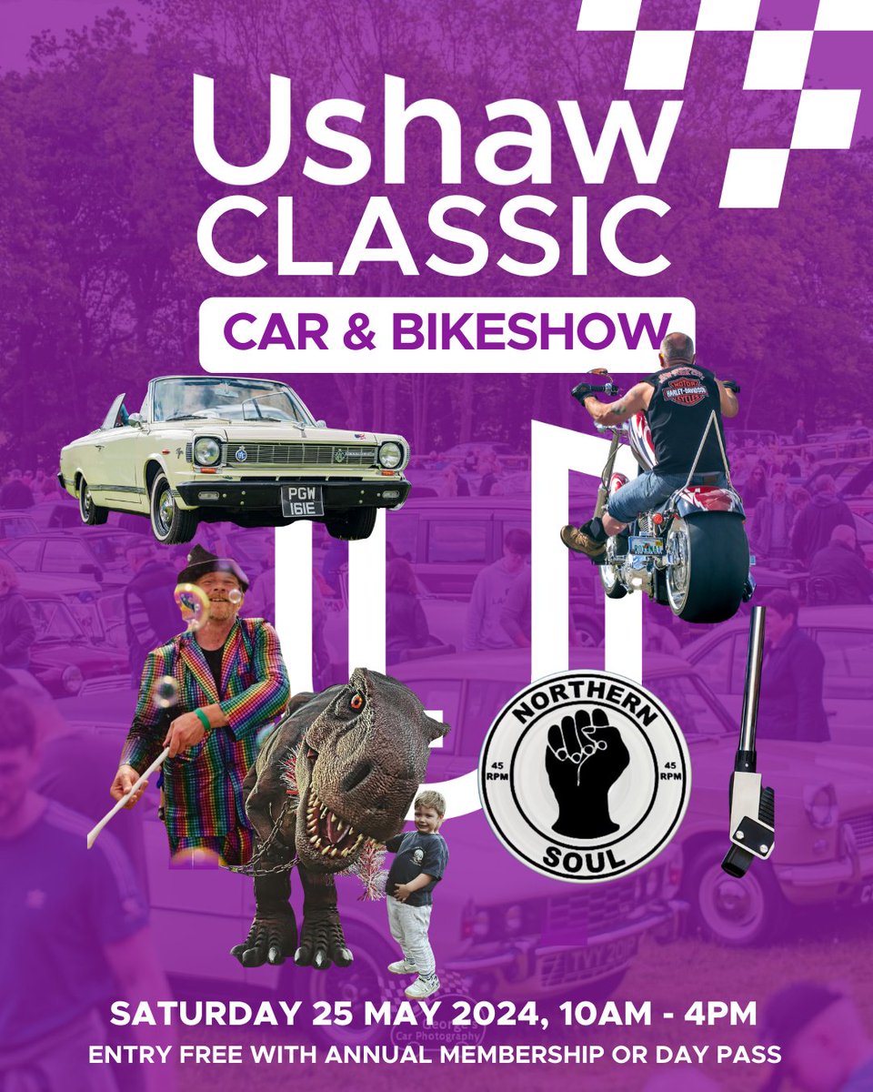 The 𝗨𝘀𝗵𝗮𝘄 𝗖𝗹𝗮𝘀𝘀𝗶𝗰 𝗖𝗮𝗿 & 𝗕𝗶𝗸𝗲 𝗦𝗵𝗼𝘄 a month away 😲 Will you be joining us for the annual spectacular? 🏎️ Plan your visit: ushaw.org/whatson/ushaw-… #Ushawesome #Durham #NorthEast #cars #carshow #vintagecars