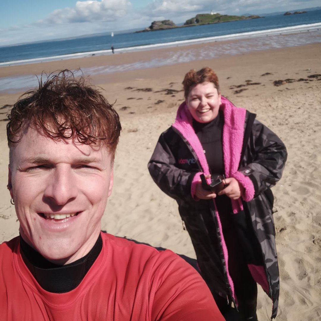 What a difference a day makes ☀️

It’s Friday and the sun is shining ….it’s a perfect day for a dip in the ocean!

Emma and Ewan spent the morning wild swimming at Yellowcraig Beach.

#WildSwimming #Support #Waves #YellowcraigBeach #SpringVibes #ThatFridayFeeling #PoweredByWaves