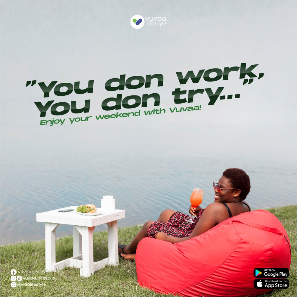 Its Friday again, and the weekend is here. 💃🕺

So its time to j'aiye j'aiye! and enjoy with Vuvaa Lifestyle at your side.  😎

Download Vuvaa Lifestyle now to enjoy a fun weekend. 📲✨

Taye Taiwo Multichoice Zino Chelsea #viral #lifeissweetwithvuvaa