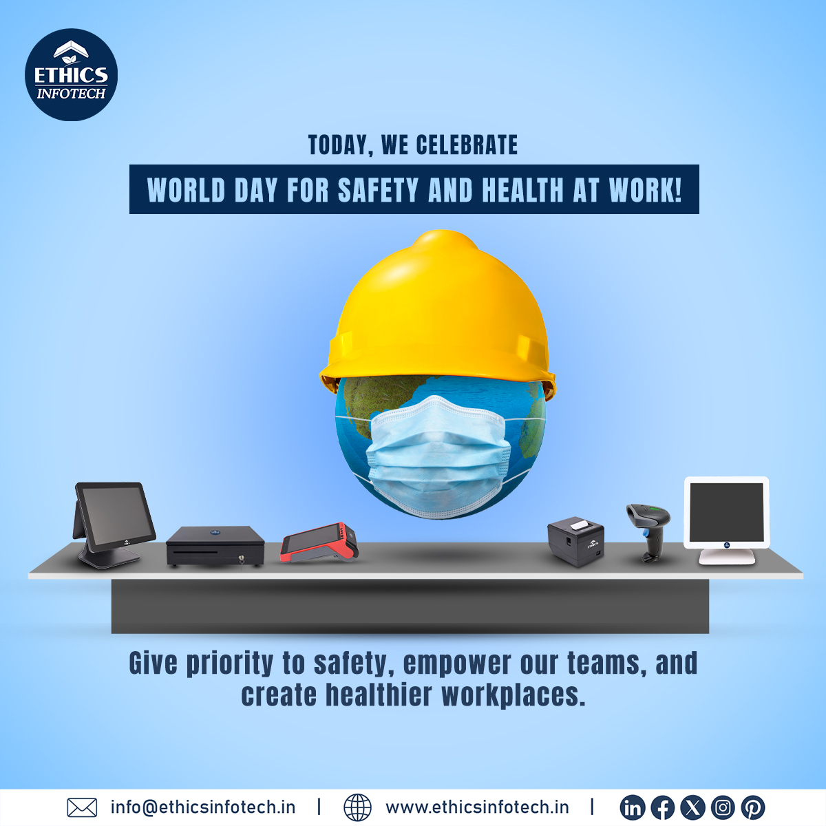 Safety isn't just a priority – it's our commitment to each other's well-being. Let's work hand in hand for safer, healthier, and happier work environments worldwide.

#safetyfirst #workplacesafety #healthatwork #wellbeingatwork #safeandhealthyworkplace #safetyculture