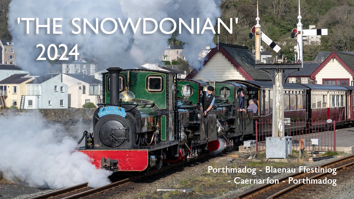 The 'Snowdonian' 2024 - 80 miles of prime two foot gauge railway in ten hours with eight steam locos involved. Watch this hour-long multi-cam epic - youtu.be/SbAK5bhNBrY