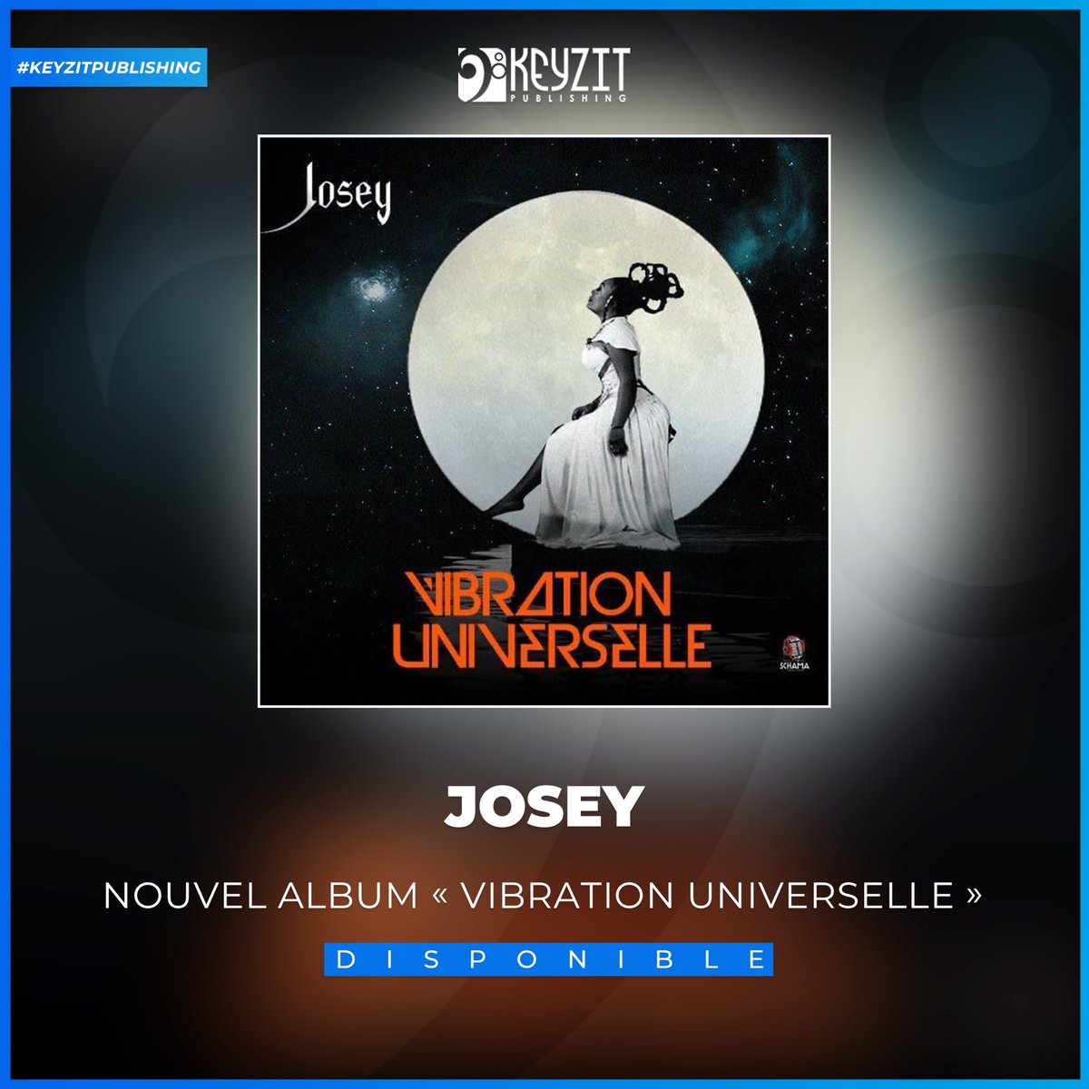 KEYZITCONGO's tweet image. [Keyzit Publishing]
 
 « Vibration universelle », le nouvel album tant attendu de la diva ivoirienne @josey_officiel est disponible sur toutes les plateformes ! 
 
💿 Un projet édité par @keyzit_music !
 
#Josey #Vibrationuniverselle #KeyzitPublishing #KeyzitAfrica #Keyzit
