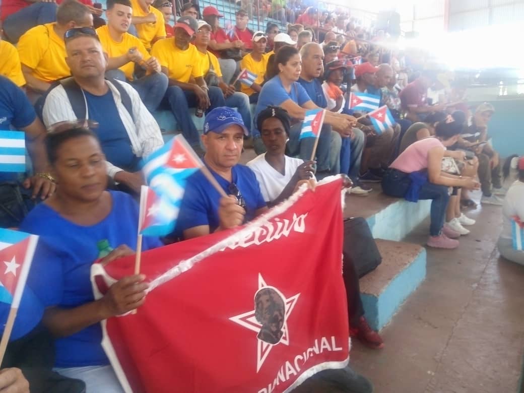 Los trabajadores de Cepil listos para el #PrimeroDeMayo
#IndustriaCuba
#LatirAvileño